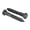 1/2 x 3, variant on 1/2" X 4" 25-piece Black Lag Bolts Rustproof 4-layer Ceramic Blakote 2x Protection Of Galvanized Screws For Decks Pergolas By