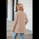 thumbnail image 4 of Cárdigan Informal Elegante de Larga con Abertura Frontal para Mujer, Color Caqui, Talla XXL, 4 of 6