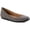 Grey Microsuede, variant on Womens Eliana Woven Slip On Ballet Flats