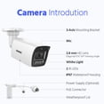 thumbnail image 3 of ANNKE 12MP PoE Security Camera System, 8 Channel NVR with NO HDD and 4 X 12 Megapixel UHD PoE White Surveillance IP Camera with Smart Dual Light, Human/Vehicle Detection, Color Night Vision, 3 of 14