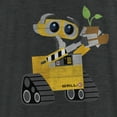 thumbnail image 2 of Women's Wall-E Earth Day The Plant in the Boot  Racerback Tank Top Black Heather X Small, 2 of 4