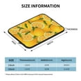 thumbnail image 3 of Pofeuu Yellow Limes Print Laptop Carrying Case,13-15-Inch Laptop and Tablet, Sleek Design, Durable and Water-Repellent Fabric, Business Casual or School-15 inch, 3 of 8