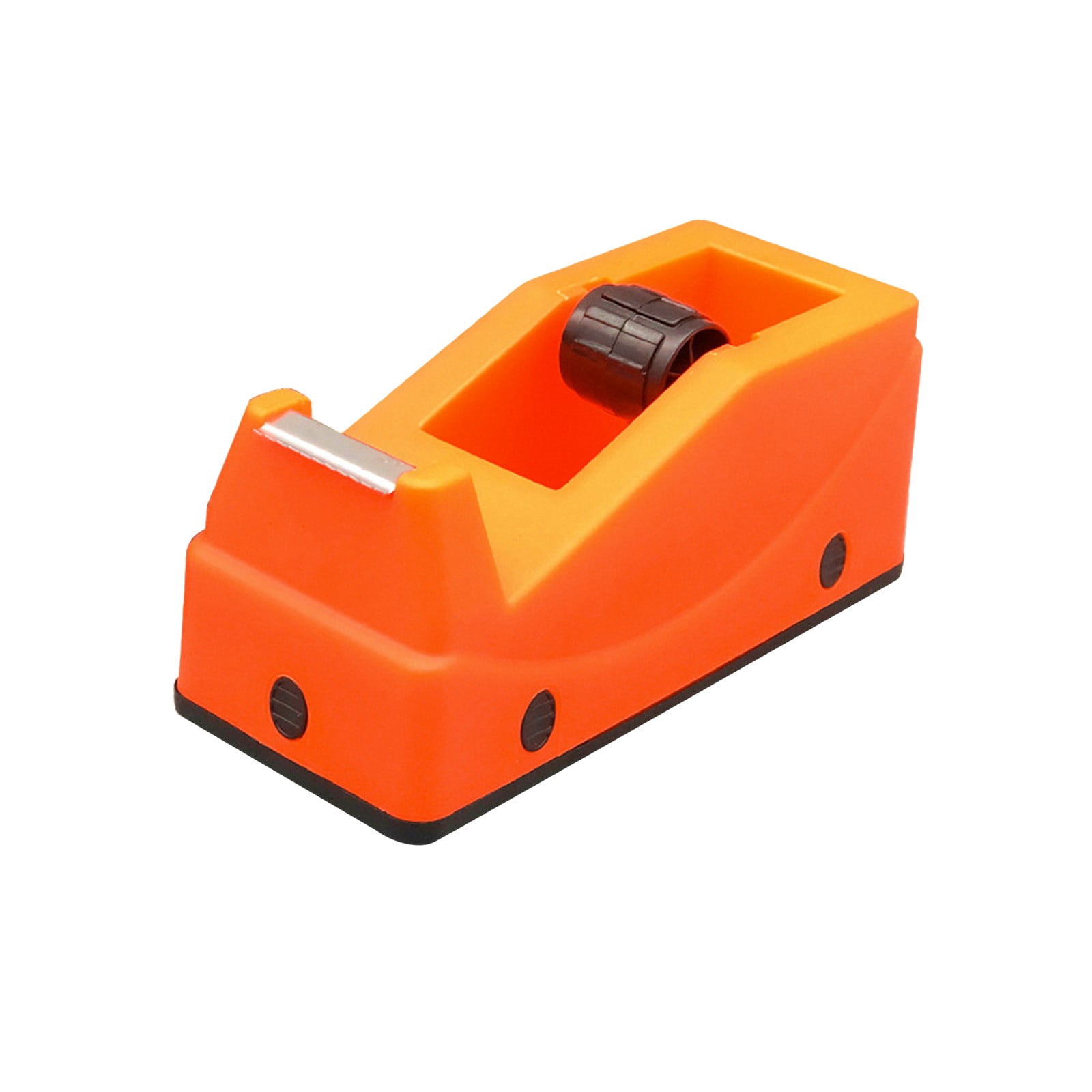 Tape Dispenser, Compact Desktop Adhesive Tape Cutter with Non-Slip Base Smooth Roller for 1.2in Width Tapes, Office Home Craft, 5.83x2.52x2.56in