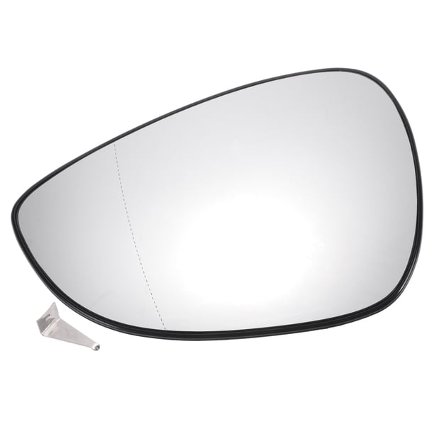 Reemplazo de vidrio de espejo retrovisor asférico calefaccionado del lado del conductor izquierdo de Unique Bargains para Ford Fiesta 2008-2017