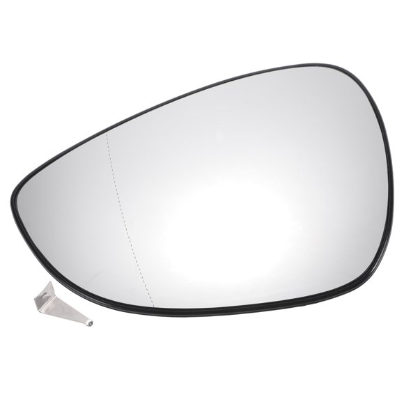 Reemplazo de vidrio de espejo retrovisor asférico calefaccionado del lado del conductor izquierdo de Unique Bargains para Ford Fiesta 2008-2017