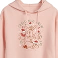 thumbnail image 3 of Winnie the Pooh - Tigger, Pooh, Eeyore, & Piglet Christmas Crew Cropped Graphic Hoodie, 3 of 5
