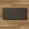 thumbnail image 4 of GelPro Designer Comfort Anti,Fatigue Flatweave Kitchen Floor Mat, 20" x 40" , Brownie, 4 of 5