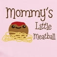 thumbnail image 2 of CafePress - Mommy's Little Meatball Body Suit - Baby Light Bodysuit, Size Newborn - 24 Months, 2 of 4