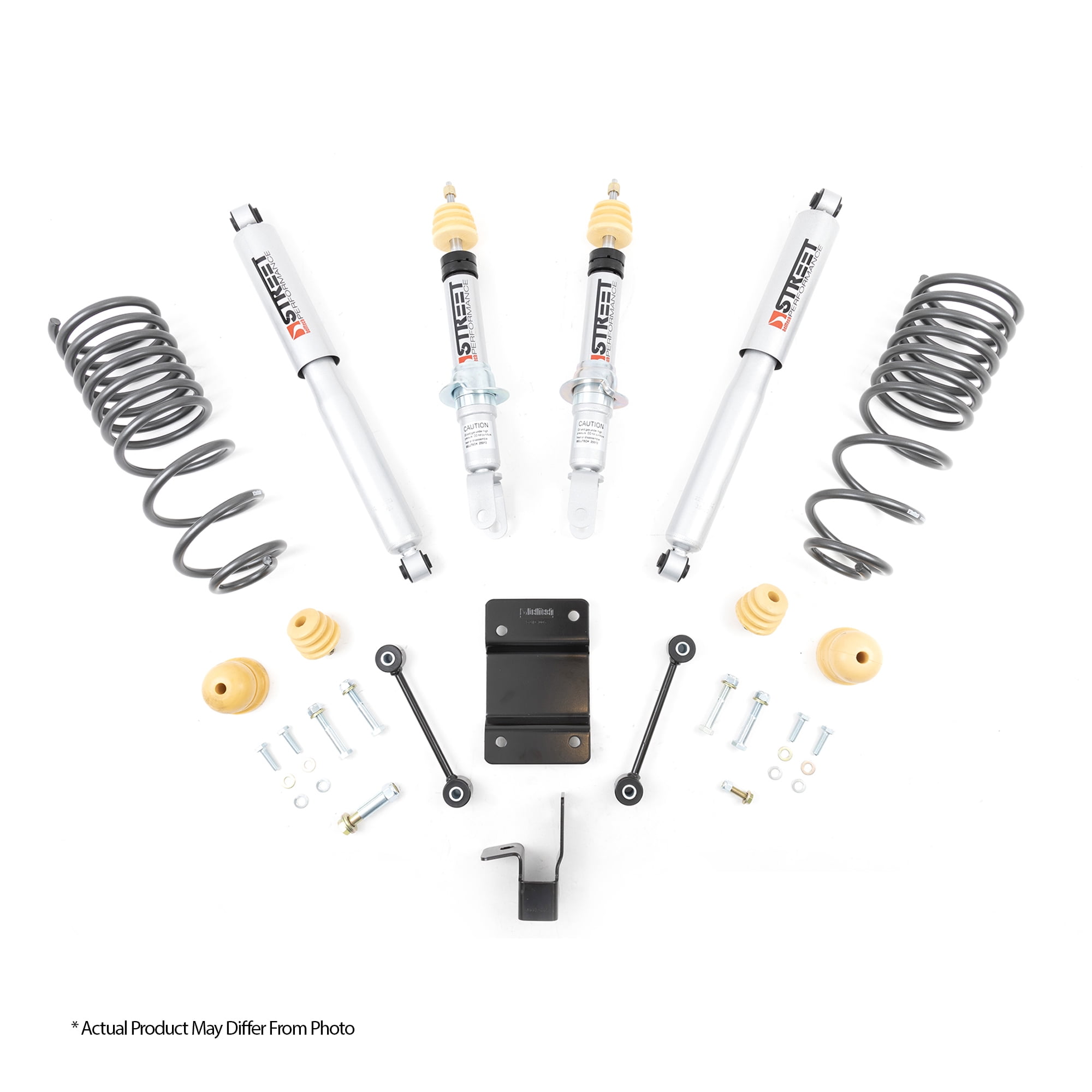 Belltech LOWERING KIT WITH SP SHOCKS Fits select: 1999-2000 CHEVROLET SILVERADO C1500, 2001 CHEVROLET SILVERADO K1500