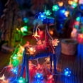 thumbnail image 4 of BSJJY Flower String Lights, Outdoor Waterproof 20 LED 8 Mode Fairy Lights for Garden Fence Patio Yard Christmas Tree, Lawn, Party Decoration (Multi Color), 4 of 7
