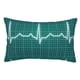 thumbnail image 1 of Fotbe ECG Wave Funda de Almohada Decorativa Estilo Occidental, Lujo en Algodón, Fundas para Almohadas King, Cojín Estampado para Decoración del Hogar-16"x24", 1 of 6