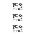 thumbnail image 1 of Destyer Support Durable et Stable pour une Installation Facile Durabilité 3Set, 1 of 6
