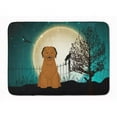 thumbnail image 1 of Carolines Treasures BB2272RUG Halloween Scary Briard Brown Machine Washable Memory Foam Mat, 1 of 4