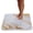Marble White Gold-31" x 31" (Square), variant on Extra Large Square Non Slip Shower Mat - 31 X 31-inch Xl Bathroom Matts For Stall Floors | Sesuction Cups And Drain Holes (31x31r Gray)