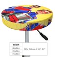 thumbnail image 4 of Cojines para taburete de bar Henry Danger, fundas para taburete de bar redondas súper transpirables, cojín de asiento redondo con elástico, 12, 13, 14 pulgadas, 4 of 5