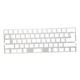 thumbnail image 1 of Placa de posicionamiento placa de aluminio anodizado Universal placa dividida montada para GH60 PCB 60% teclado DIY para estabilizadores , Plata Hugo Placa de la placa de posicionamiento, 1 of 4