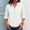 White, variant on Pxiakgy Women's Long Sleeve Tops Henley Shirts Casual Trendy Button T Shirts 2025 Summer Basic Tunic Ladies' Autumn and Winter Fashionable Casual V Neck Button Loose Long Sleeved Shirt Top Beige L