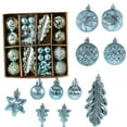 thumbnail image 2 of Blueek Christmas Decorations Christmas Ball Bell Gift Package Combination Christmas Tree Pendant Christmas Ball Set Halloween Decoration, 2 of 8