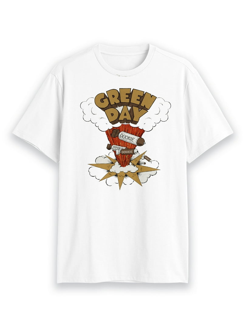 Green Day, Mens Graphic Short Sleeve Tee, Dookie List, Sizes
