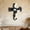 C, variant on Easter Wood Cross Wall Decorations, 11.8" Rustic Spiritual Faith Hanging Ornament for Home, Office & Church, Easter Religious Gift Giving