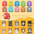 thumbnail image 2 of Juguete sensorial educativo Letapapa Cat, 20 unidades para 1 a 3 años, 2 of 7