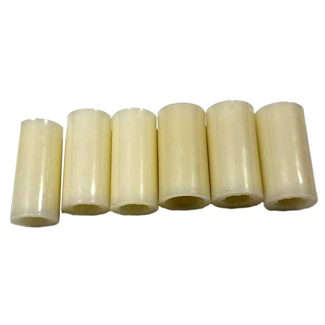 6 piezas de casquillos de taco de billar de repuesto, tubo de 25mm, casquillos de taco de billar portátiles, tubos para reparación de tacos de billar 13mm
