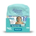thumbnail image 3 of Aqua SwimSchool Sunshade Bucket Hat with Sun Shield for Infants, Blue, Unisex, 3 of 9