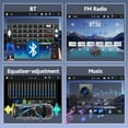thumbnail image 3 of Podofo Double Din 7 in Touchscreen Car Stereo Radio with Wireless Apple CarPlay& Android Auto/ Bluetooth/Backup Camera, 3 of 10