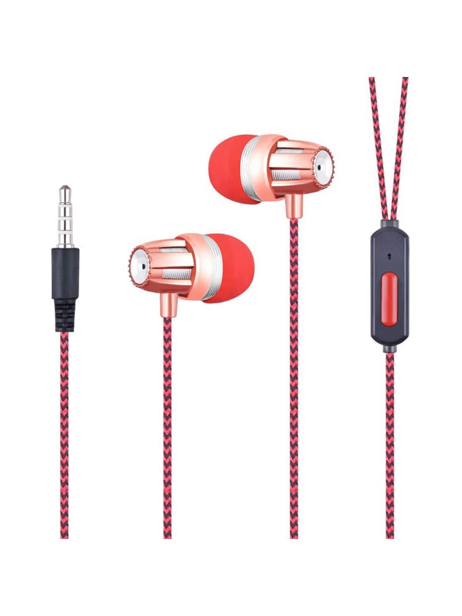Fashion InEar Earphones Cloth Wire Line Type Plug Caroj Walmart Canada