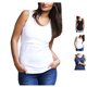 thumbnail image 3 of Sonducket Camiseta de enfermería de maternidad de lactancia de verano sin mangas con cuello sólido Type2 NO2, 3 of 6