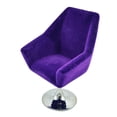 thumbnail image 1 of 1/12 silla sillón muebles de sala de estar en miniatura Púrpura Sunnimix sillas de casa de muñecas, 1 of 8