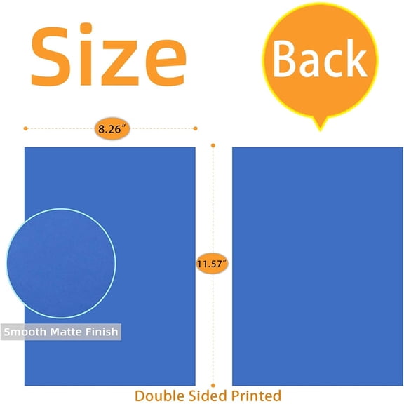 SHILIU-60 sheets Color Cardstock, 28 Assorted Colors 250 gsm A4 Size, Double Sided Printed Cardstock Paper, Premium Thick Card Stock for Card Making, Craft, Scrapbooking, Party Decors