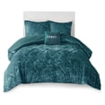 thumbnail image 1 of Intelligent Design Felicia Ensemble de Couette en Polyester Froissé Bleu Sarcelle, 1 of 11