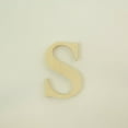 thumbnail image 1 of Package of 1, 14 Inch X 1/2" Thickness Baltic Birch Wood Letter s in The Times New Roman Font, Thick, Lower Case for Art & Craft Project, Made in USA, 1 of 4