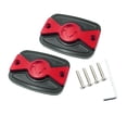 thumbnail image 1 of Almencla 2 Pieces Motorcycle Brake Fluid Tank Cap Cover for C400GT 2019-2023 Red, 1 of 8