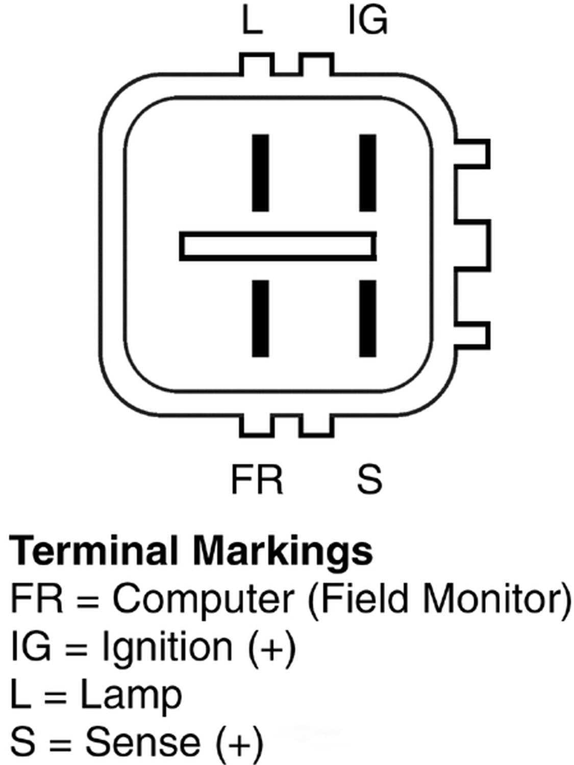 Vision OE N13675 New Alternator