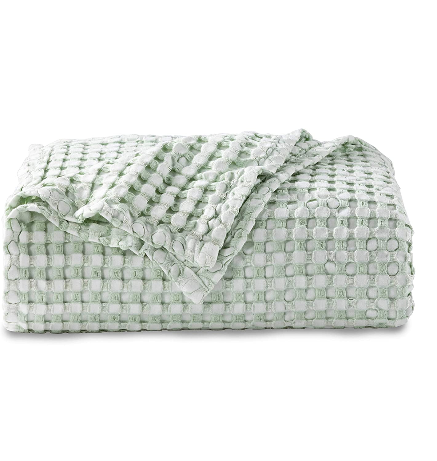 Bedsure Cooling Bamboo Waffle Twin XL Blanket Soft, Lightweight and