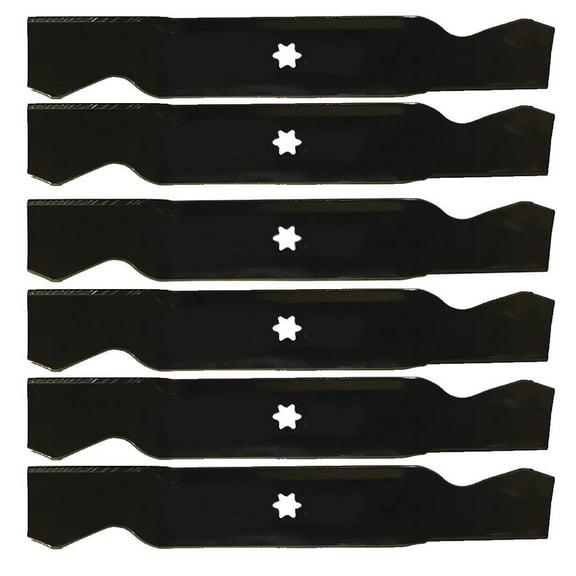 RAParts 6 Blades Fits Cub Cadet MTD 38" Deck 742-0610 942-0610 742-0610A 942-0610A