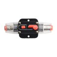 thumbnail image 1 of 1Packs Auto Inline Fuse Breaker with Wire Lugs and Heat Shrink Tube 12V-24V DC, 1 of 10