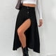 thumbnail image 4 of Falda midi con botones,Falda midi con botones Una falda larga informal Falda larga Aspecto llamativo, 4 of 6