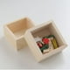 thumbnail image 4 of Fiudx Caja de Almacenamiento de Madera, Diseño Natural, Material Ecológico y Duradero, Organizador de Escritorio, Multifuncional Como Macetero, Decoración para El Hogar y La Oficina, 9,3 X 9,3 X 4,5, 4 of 6