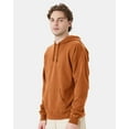 thumbnail image 2 of ComfortWash by Hanes GDH450 Garment Dyed Unisex Hooded Pullover Sweatshirt-Texas Orange-XL, 2 of 5