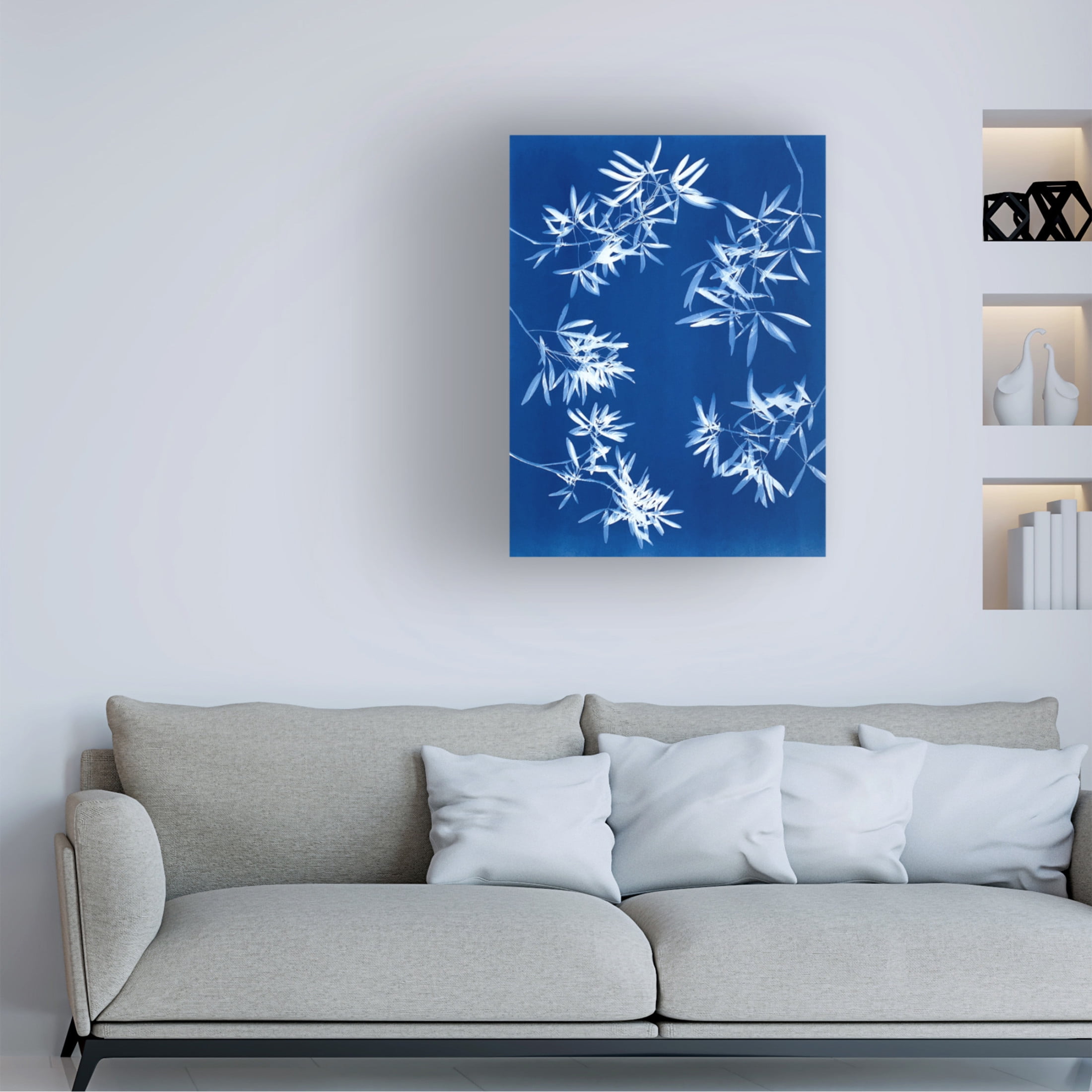 Canvas Wall Art - Christine So 'Light through Leaves 2' Wall Art for Living Room, Bedroom, or Office Décor by Trademark Fine Art - 24 x 32 Inches