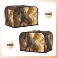 thumbnail image 3 of Fotbe Golden Winged White Horse for Two Slice Toaster Cover, Fingerprint Protector, Super Soft Appliance Cover And Dust Cover,Bread Dust Cover & Fingerprint Protection, 3 of 7