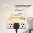 thumbnail image 4 of Protector de Voltaje de 3 Tomas Protege Contra Sobretensiones para Refrigerador, Congelador, Lavador, 4 of 7