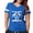 Royal Blue, variant on CafePress - This Girl Is Officially 21 Years Old T Shirt - Womens Football Shirt
