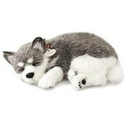 Original Petzzz Alaskan Husky, Realistic, Lifelike Stuffed Interactive Pet Toy, Companion Pet Dog with 100% Handcrafted Synthetic Fur  Perfect Petzzz