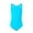 Blue, variant on Coerni Girls' 1 Piece Swimsuit Solid Backless Sling Swimsuit Holiday Beach Girls Swimsuit with Guard