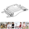 thumbnail image 3 of 2Pcs Egg Slicer Stainless Steel Egg Cutter Boiled Egg Slicer Kitchen Gadget, 3 of 9