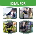 thumbnail image 5 of Expert Gardener Mens Moisture Wicking Synthetic Leather Gardening Gloves, Size M, 5 of 9